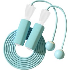 Amordam室內/室外彩色跳繩, 薄荷綠