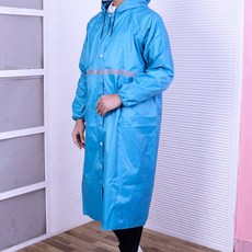 소니오 긴 비옷 하이킹 원피스 우비