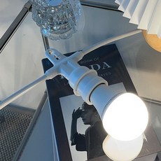 String World 串燈燈串 20M 20燈座 + 燈泡 12W 20p 白光套組, 1個, 白色(電線)