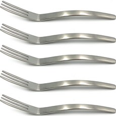 Jeoja.com Sten Wave 蛋糕叉 5p, 單色, 1個