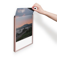 서프푸 액자 프레임, 로즈골드, 1개