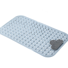 Marktool 浴室用防滑指壓墊, 灰色, 1個