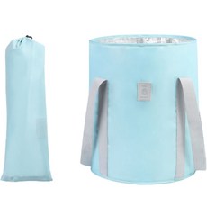 마켓피오 휴대용 방수 간편 족욕바구니, 1개