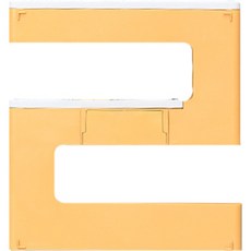 Avad 居家裝飾Z字型壁掛式雨傘架, 1個, 黃色