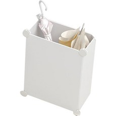 Abad居家裝飾現代方形雨傘架, 白色, 1個