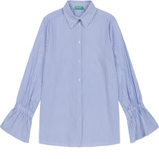 베네통 여성용 스트라이프 셔츠 5ERHDQ03090