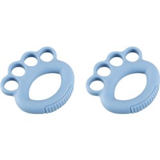 T&B Sports Lake 手指按摩握力器 2入, 藍色, 2個