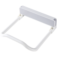 로이윙 다용도 무타공 욕실 선반 걸이, 그레이, 1개