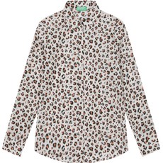 benetton 女款印花襯衫 5OA95Q8U47