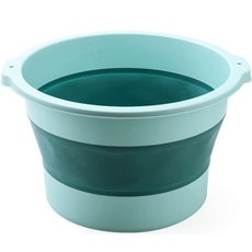 O-ON 可折疊便攜式足浴泡澡桶 淺綠色, 1個