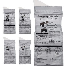 Nenus 戶外背包野營長途便攜尿袋, 單色, 5個