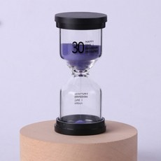 에베로 심플 베이직 컬러 30분 모래시계, 퍼플