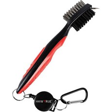 高爾夫球桿清潔刷, 紅色