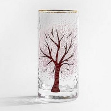 코지테이블 색이 변하는 벚꽃 맥주 잔, 1개