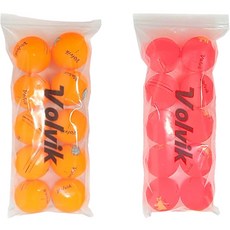 Volvik X OUT 鮮豔色彩標誌霧面高爾夫球 3層 10入, 隨機出貨, 2個