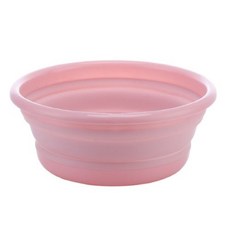 Jayeun 可折疊洗臉盆 M（28 x 10.5 x 21 厘米）, 1個, 粉色