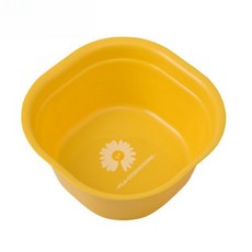 Jayeun Daisy 洗臉盆 M（28 x 28 x 9 厘米）, 1個, 黃色