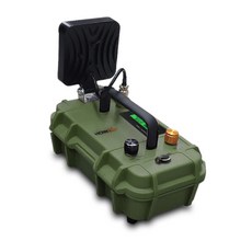 HowTo 軍事風石狗公集魚燈 內建式 + 3S 2p電池, 軍事卡其色, CM006, 1個