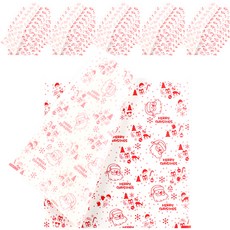 THE PACK COMPANY 聖誕老人 防油紙 30 x 30cm, 200個, 1入