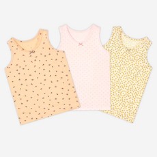 Uni FRIend 女童款印花背心 3件組