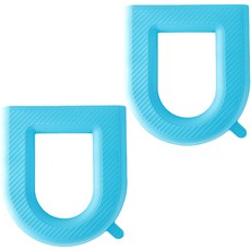 marketpia 馬桶蓋墊, 02 藍色, 2個
