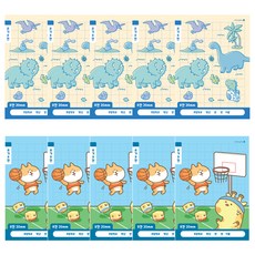 牽牛花初級1-2寫作8格筆記本, 10個, 隨機出貨A