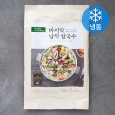 모노키친 바지락 납작 칼국수(냉동) 2인분, 613g, 1개