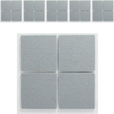 ALLDAY LAB 防噪音FELT毛氈保護貼 方形 灰色, 24個