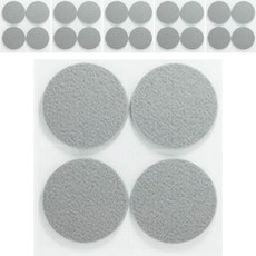 Allday Lab 防噪音毛氈保護貼 圓形 灰色, 24個