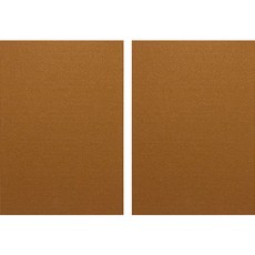 ALL DAY LAB 防噪音毛氈防護貼片 棕色, 2個