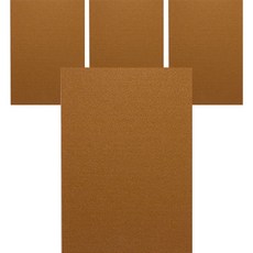 ALL DAY LAB 防噪音毛氈防護貼片 棕色, 4個