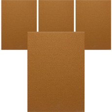 ALLDAY LAB 防噪音毛氈保護貼片 棕色, 4個