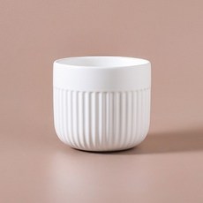 다임 북유럽 스타일 매트컬러 화분, 화이트