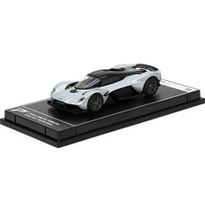 Hypercar League系列1:64模型車玩具 Aston Martin Valkyrie, Skyfall Silver