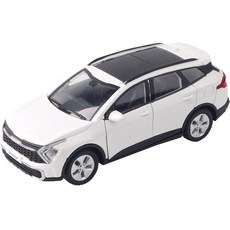 KIA汽車模型玩具 2022 Sportage NQ5, 白色, 1個