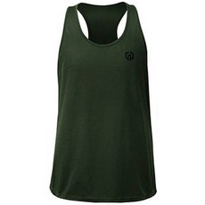 男款 PDS運動 字母亮點標誌 無袖健身背心