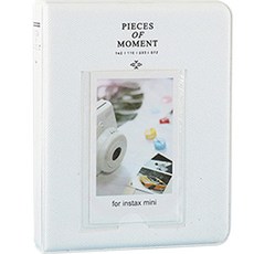 탑투 인생 네컷 바인더 포토 앨범, 화이트, 16매