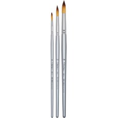 ShinHanart 藝術家畫筆 850 NS 圓頭筆 3件組, 1套, 6號, 12號, 16號