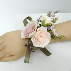 Ozni粉彩胸花手環, 紫羅蘭色