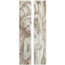 Iris Moon 室內裝飾壁貼 2入, 2