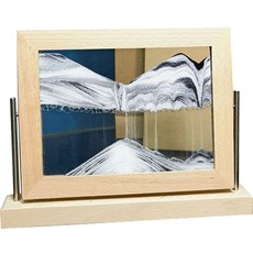 CHARM LIVING 療癒流沙畫木質畫框 19.5 x 25 cm, 銀色