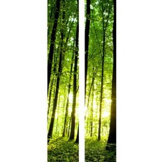 Makai-o 門用室內裝飾貼紙 2入, 5