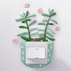 Mavla 家居裝飾開關貼紙 K14, 混色