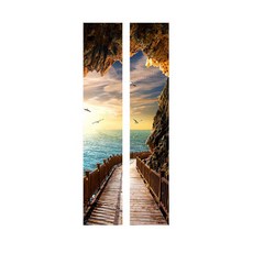 피카부 문 인테리어 시트지 2p, 13