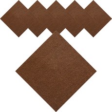 方塊拼貼地墊, 棕色
