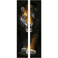 SAY YES 門用室內裝潢貼紙 2入, 14