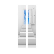 피카부 문 인테리어 시트지 2p, 30