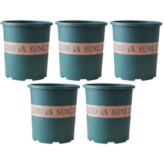 나비다 유럽스타일 화분, 그린, 5개