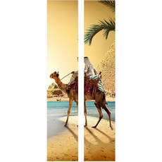 Green Light 門用室內裝飾貼紙 2入, 17