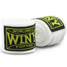 위니 손목 부상 방지 복싱 핸드랩, 화이트, 2개